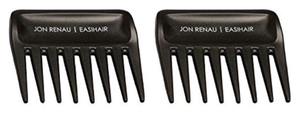 2 Wide Tooth Combs by Jon Renau & easiHair