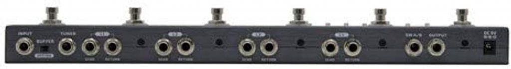 Hotone Patch Kommander 4-Channel Programmable Effects Loop Switcher ...