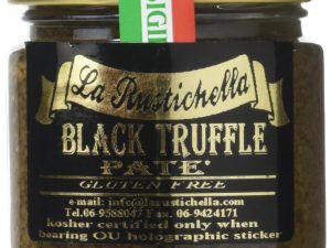La Rustichella Black Truffle Pate, 3.2 Ounce