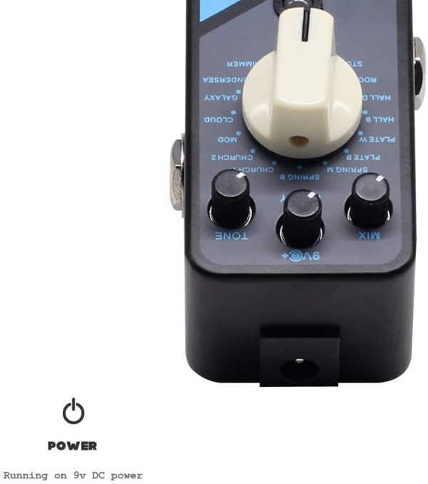 VALETON Coral Verb II Digital Reverb Guitar Effects Pedal